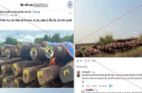 Thông tin giả mạo tại một hội nhóm trên Facebook về việc Formosa bán trục cán thép.