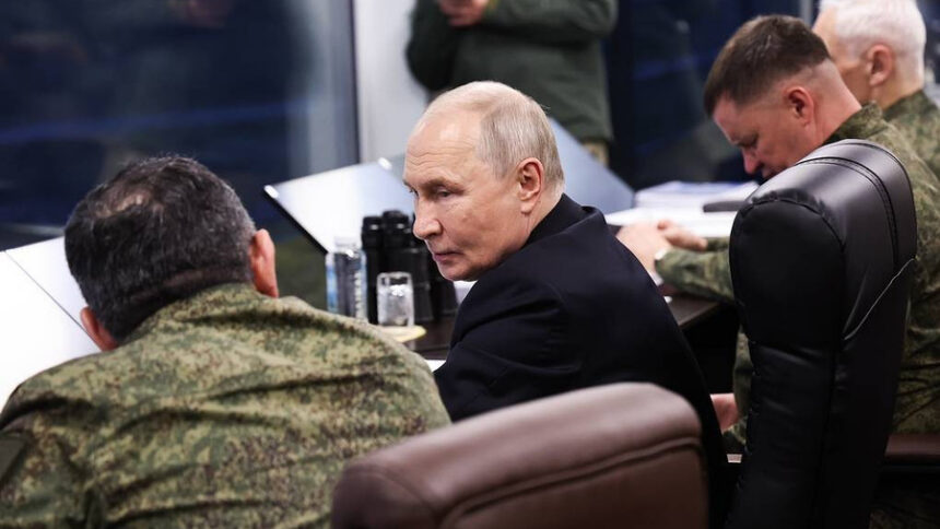 Tổng thống Nga Vladimir Putin.